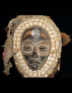 Spectaculaire masque Dan - Cote d'Ivoire