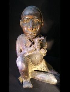 Nains de cour de l'Oba en bronze Ifé Benin