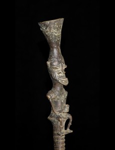 Machette en bronze Mossi Burkina Fasso