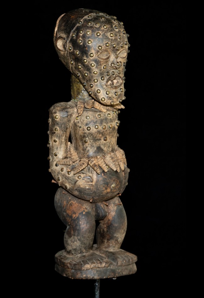 Magnifique statue fétiche Songye Nkisi RDC