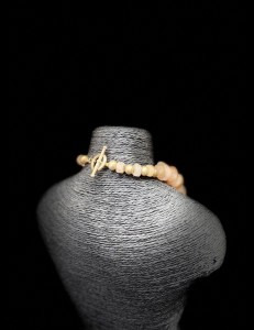 Splendide collier africain en perles néolithique