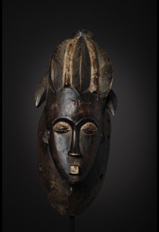 Rare masque Baoulé Cote d'Ivoire