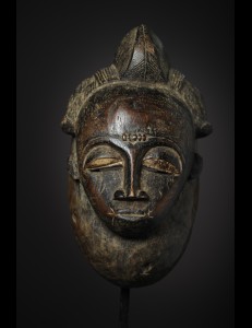 Rare masque Baoulé Cote d'Ivoire