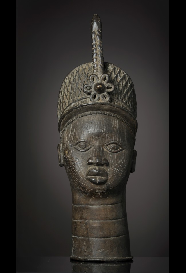 Tete bronze Ifé Bini Edo Nigéria