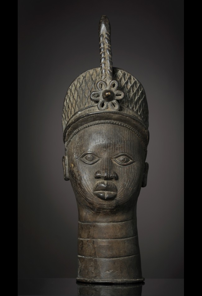 Tete bronze Ifé Bini Edo Nigéria Tete bronze Ifé Bini Edo Nigéria