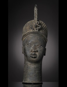 Tete bronze Ifé Bini Edo Nigéria
