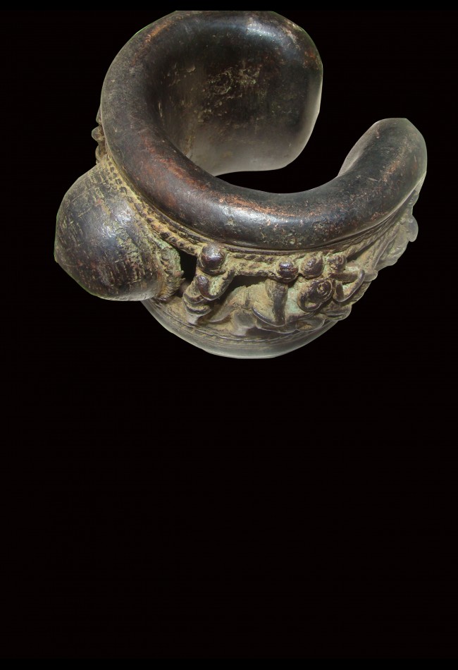 Bracelet bronze Yoruba