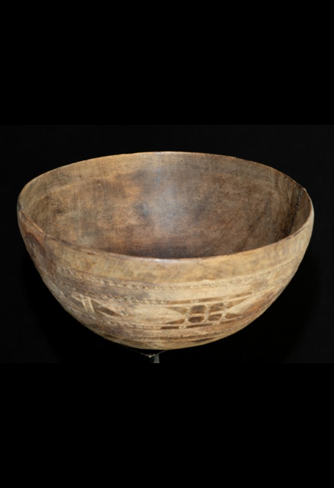 OBJET D'ART calebasse touareg OBJET D'ART calebasse touareg