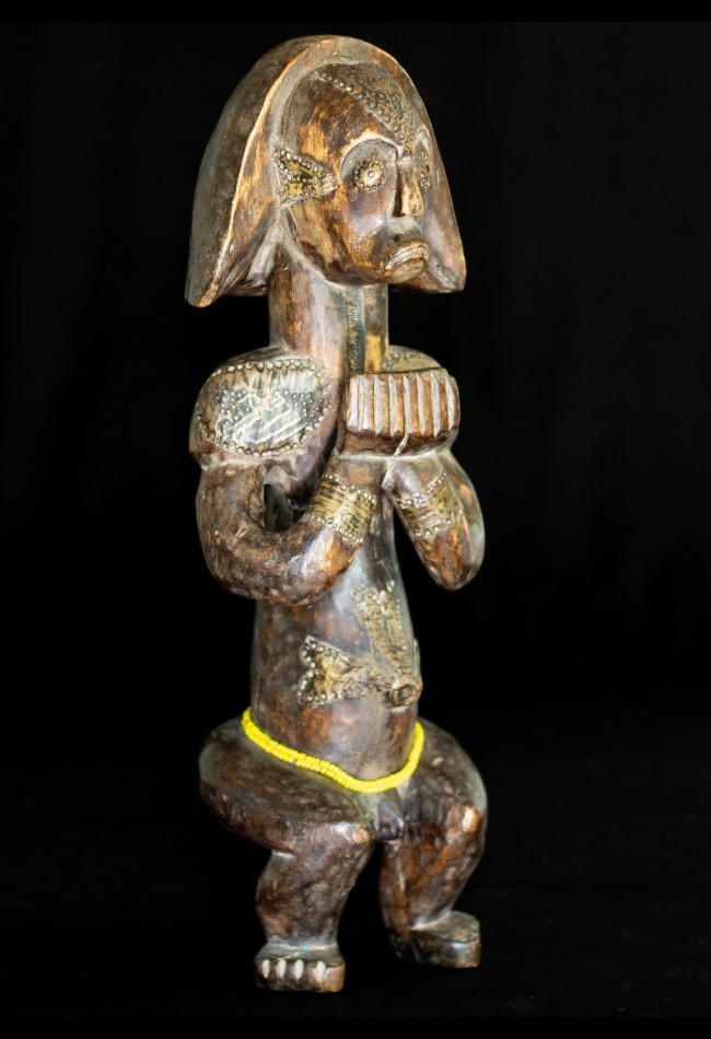 Figure de reliquaire Fang Biéry - Gabon Figure de reliquaire Fang Biéry - Gabon