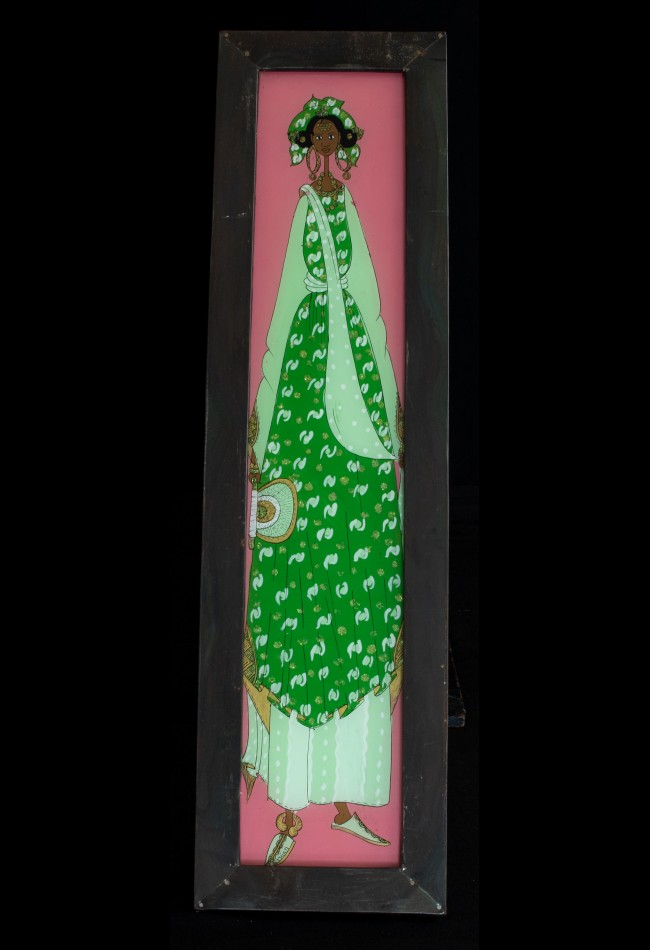 Tableau sous verre Sénégal Tableau sous verre Sénégal