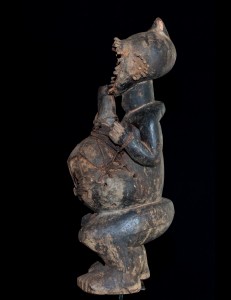Ancienne statue fétiche Ambété Gabon