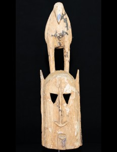 Ancien masque Calao Dogon Mali