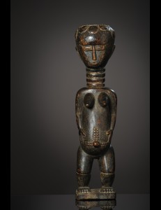 Statue féminine de fertilité Attié Côte d'Ivoire