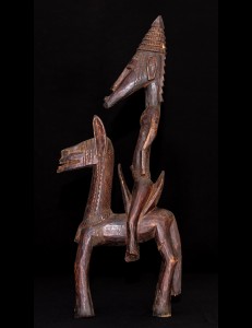 Cavalier et cheval Dogon Mali
