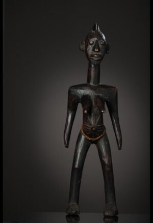 Découvrez notre sélection de statues et statuettes africaines anciennes : sculptures traditionnelles, maternités, figures rituelles et œuvres ethnographiques destinées aux collectionneurs et amateurs d'art africain authentique.
